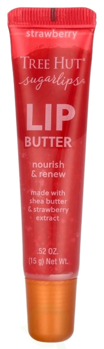 Tree Hut Sugarlips Strawberry Lip Butter 15 g i gruppen HELSE OG SKJØNNHET / Makeup / Lepper / Leppepomade hos TP E-commerce Nordic AB (D09423)