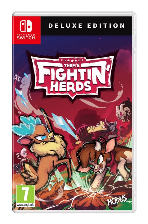 Them\'s Fightin\' Herds (Deluxe Edition) (Switch) i gruppen Elektronikk / TV-spill & tilbehør / Nintendo Switch / Spel hos TP E-commerce Nordic AB (D09768)