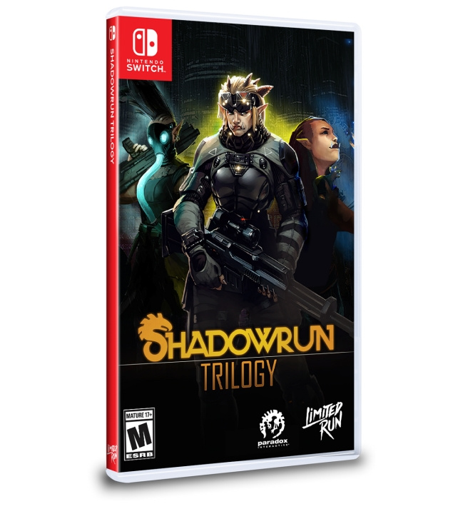 Shadowrun Trilogy (Limited Run) (Switch) i gruppen Elektronikk / TV-spill & tilbehør / Nintendo Switch / Spel hos TP E-commerce Nordic AB (D09989)
