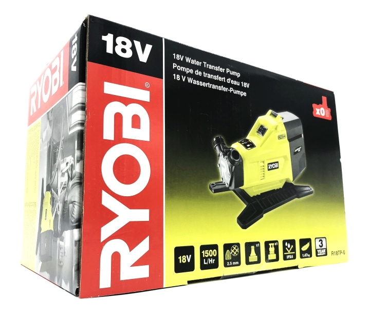 Ryobi One+ R18TP-0 - avloppspump - sladdlös - inget batteri i gruppen HJEM, HUS OG HAGE / Verktøy / Annet elektrisk verktøy hos TP E-commerce Nordic AB (D10193)