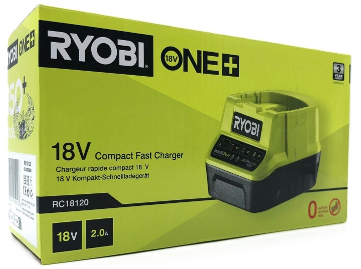 Ryobi ONE+ batteriladdare i gruppen HJEM, HUS OG HAGE / Verktøy / Batterier til Elektroverktøy hos TP E-commerce Nordic AB (D10232)