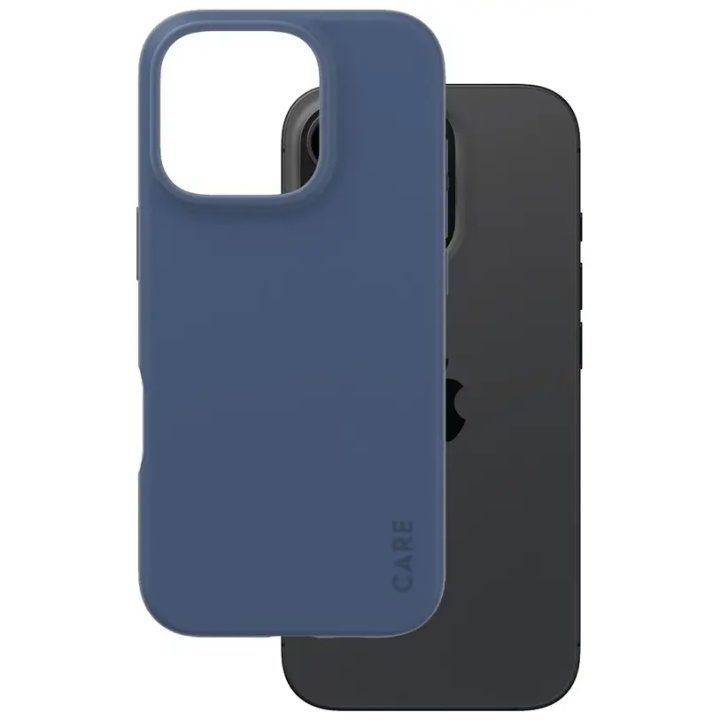PanzerGlass CARE Fashionable Case for iPhone 16 Pro Blå i gruppen SMARTTELEFON & NETTBRETT / Mobilbeskyttelse / Apple / iPhone 16 hos TP E-commerce Nordic AB (D10255)
