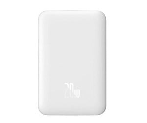 Baseus Magnetic 10000mAh 20W MagSafe Powerbank Vit i gruppen SMARTTELEFON & NETTBRETT / Ladere og Kabler / Powerbanks hos TP E-commerce Nordic AB (D10313)