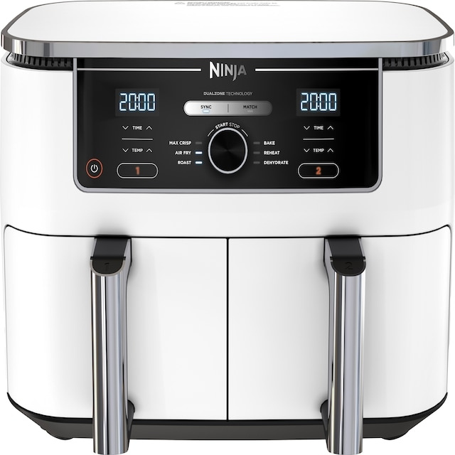 Ninja AF400EUWH Foodi MAX Airfryer Vit i gruppen HJEM, HUS OG HAGE / Husholdningsapparater / Airfryers og frityrkokere hos TP E-commerce Nordic AB (D10322)