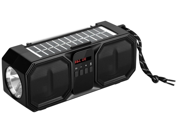 Denver BTG-158 Speaker Black i gruppen Elektronikk / Lyd & Bilde / Høyttalere & tilbehør / Bluetooth-høyttalere / Bærbare høyttalere hos TP E-commerce Nordic AB (D10330)