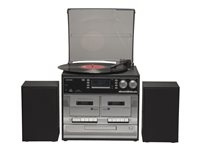 Denver MRD-166 DAB-radio CD / MP3-spelare Dubbelkassett Digital spelare Skivspelare Radio Digital inspelare 4Watt, Fyndvara i gruppen Elektronikk / Lyd & Bilde / Hjemmekino, HiFi og bærbar / Kompakt Stereo & Platespillere hos TP E-commerce Nordic AB (D10398D)