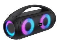 Denver BTG-616 Boombox Högtalare Svart i gruppen Elektronikk / Lyd & Bilde / Høyttalere & tilbehør / Bluetooth-høyttalere / Bærbare høyttalere hos TP E-commerce Nordic AB (D10414)