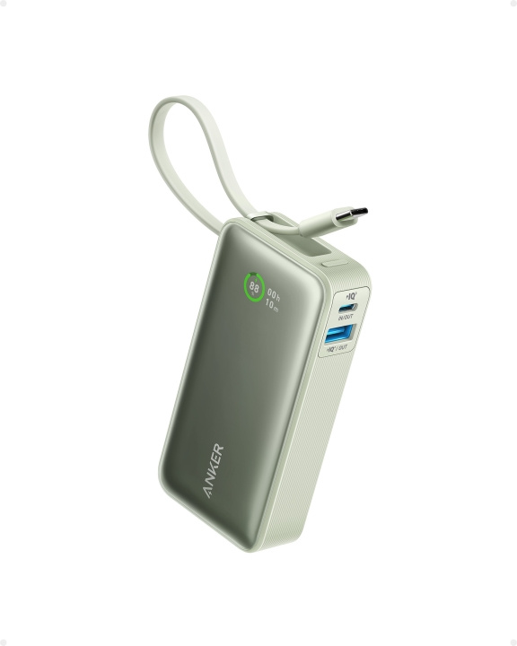 Anker A1259G61 powerbank Lithium 10000 mAh Grön i gruppen SMARTTELEFON & NETTBRETT / Ladere og Kabler / Powerbanks hos TP E-commerce Nordic AB (D10441)