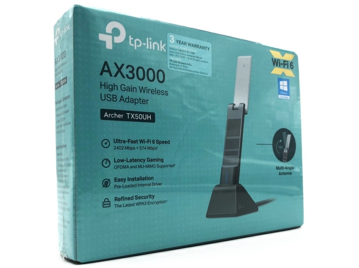 TP-Link nätverksadapter SuperSpeed ​​​​USB 3.0 trådlös i gruppen Datautstyr / Nettverk / Extenders hos TP E-commerce Nordic AB (D10592)