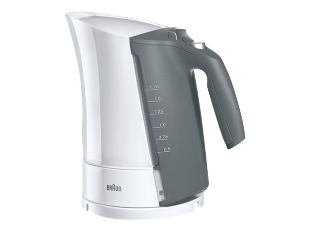 Braun Multiquick 5 Vattenkokare 1,7 liter Vit i gruppen HJEM, HUS OG HAGE / Husholdningsapparater / Vann og juice / Vannkokere hos TP E-commerce Nordic AB (D10622)