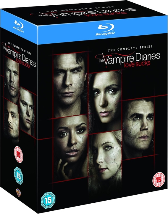 The Vampire Diaries Sesong 1 til 8 - Den komplette samlingen Blu-Ray i gruppen Elektronikk / Lyd & Bilde / TV og tilbehør / Filmer / Blu-ray hos TP E-commerce Nordic AB (D10780)