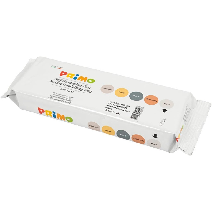 Creative Toys Selvherdende leire - hvit 1000 g. (789050) i gruppen LEKER, BARN OG BABY / Leker / Lek leire, lek sand og tilbehør hos TP E-commerce Nordic AB (D11188)