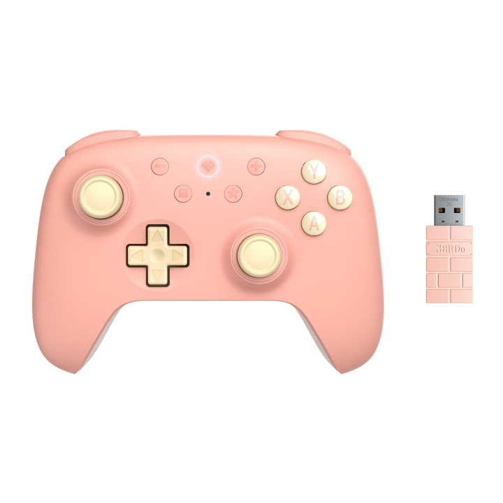 8Bitdo Ultimate 2C trådløs pad Peach i gruppen Datautstyr / GAMING / Gamepad hos TP E-commerce Nordic AB (D11310)