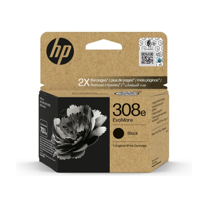 HP Blekk 7FP22UE 308e Svart i gruppen Datautstyr / Skrivere og tilbehør / Blekk og toner / Blekkpatroner / HP hos TP E-commerce Nordic AB (D11413)
