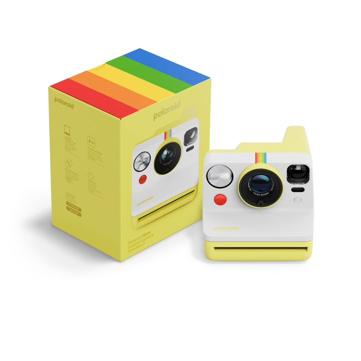 Polaroid Kamera Polaroid Now Generation 3 Gul i gruppen Elektronikk / Foto og video / Kameraer hos TP E-commerce Nordic AB (D11418)