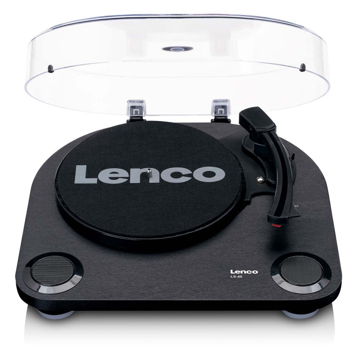 Lenco Platespiller med innebygde høyttalere Svart i gruppen Elektronikk / Lyd & Bilde / Hjemmekino, HiFi og bærbar / Kompakt Stereo & Platespillere hos TP E-commerce Nordic AB (D11437)