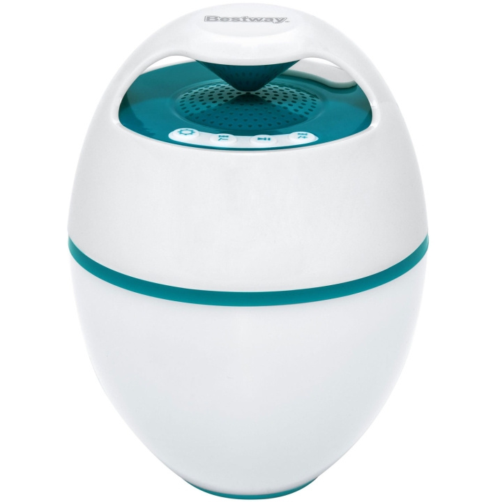 Bestway MusicWave Flytende LED Bluetooth-høyttaler i gruppen Elektronikk / Lyd & Bilde / Høyttalere & tilbehør / Bluetooth-høyttalere / Bærbare høyttalere hos TP E-commerce Nordic AB (D11464)