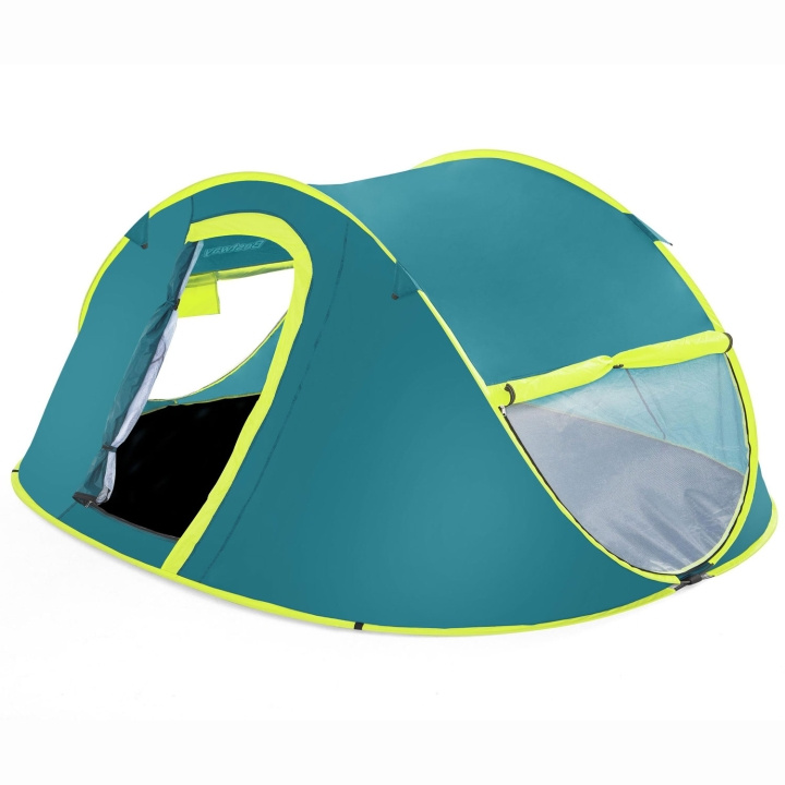 Bestway Coolmount Familietelt 4 mann 2,10 m x 2,40 m x 1,00 m i gruppen SPORT, FRITID & HOBBY / Friluftsliv / Luftmadrasser og liggeunderlag hos TP E-commerce Nordic AB (D11473)