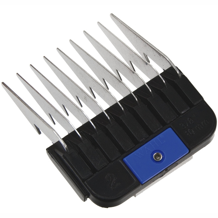 Wahl Avstandskam i rustfritt stål med snap-on 10 mm i gruppen HELSE OG SKJØNNHET / Hår & styling / Barbering og trimming / Hårtrimmere hos TP E-commerce Nordic AB (D11486)