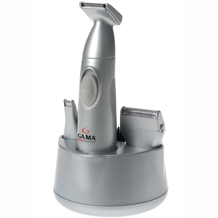 GA.MA Multitrimmer 6-i-1-sett GM2102 i gruppen HELSE OG SKJØNNHET / Hår & styling / Barbering og trimming / Hårtrimmere hos TP E-commerce Nordic AB (D11552)