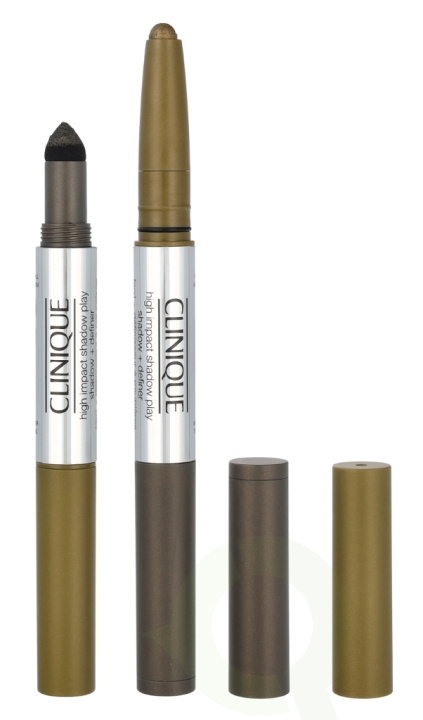 Clinique Impact Duo Eye Shadow 1,9 g #02 Mixed Greens i gruppen HELSE OG SKJØNNHET / Makeup / Øyne og øyebryn / Øyeskygger hos TP E-commerce Nordic AB (D11643)