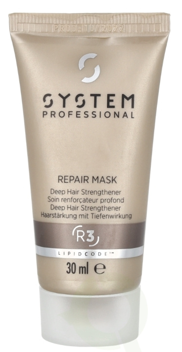 Wella System P. - Lipid Code - Repair Mask R3 30 ml i gruppen HELSE OG SKJØNNHET / Hår & styling / Hårpleie / Hårmaske hos TP E-commerce Nordic AB (D11665)