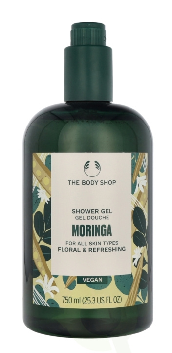 The Body Shop Moringa Shower Gel 750 ml i gruppen HELSE OG SKJØNNHET / Hudpleie / Kroppspleie / Bad- og dusjkrem hos TP E-commerce Nordic AB (D11763)