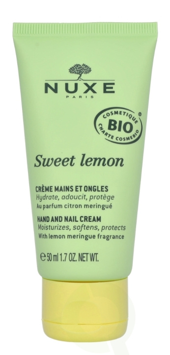 Nuxe Hand And Nail Cream 50 ml Sweet Lemon i gruppen HELSE OG SKJØNNHET / Manikyr/pedikyr / Håndkrem hos TP E-commerce Nordic AB (D11783)