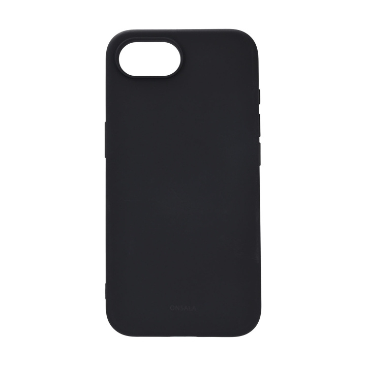 Onsala Back Sil Touch Recycled MagSerie iPhone 16e Black i gruppen SMARTTELEFON & NETTBRETT / Mobilbeskyttelse / Apple / iPhone 16 hos TP E-commerce Nordic AB (D12011)