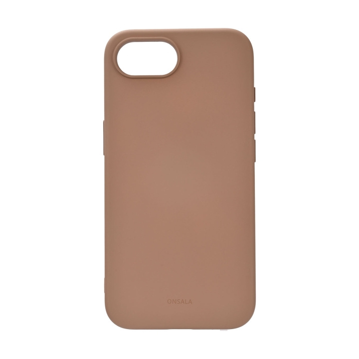 Onsala Mobildeksel iPhone 16E Bakside med Silikonfølelse Resirkulert MagSerie Chocolate i gruppen SMARTTELEFON & NETTBRETT / Mobilbeskyttelse / Apple / iPhone 16 hos TP E-commerce Nordic AB (D12012)