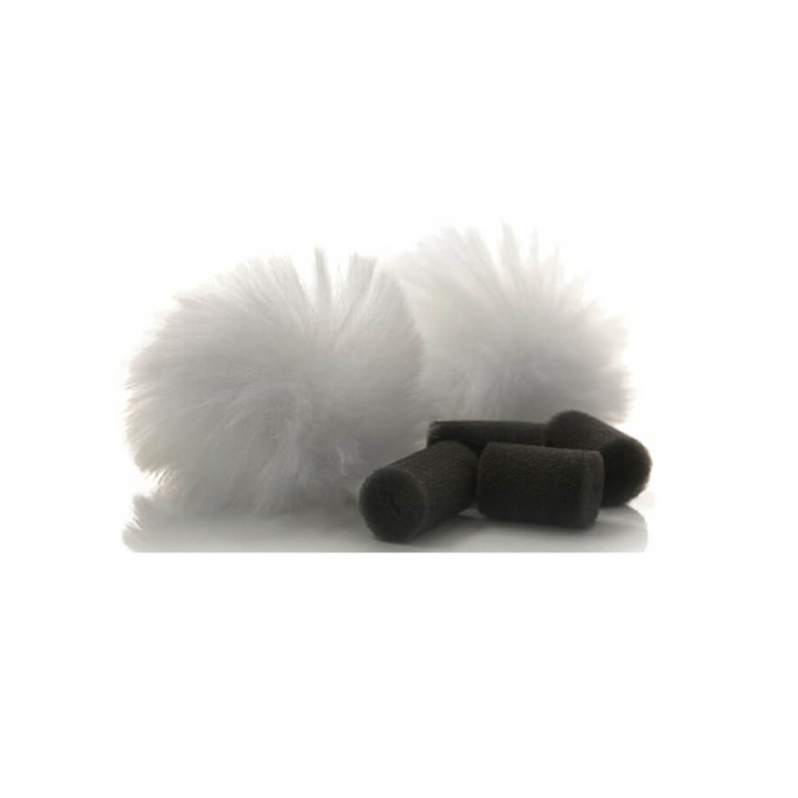 Rycote Windjammer Lavalier Pair White i gruppen Elektronikk / Lyd & Bilde / Håndholdte mikrofoner hos TP E-commerce Nordic AB (D12040)