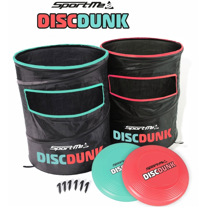 SportMe DiscDunk - 3 spill i 1 i gruppen LEKER, BARN OG BABY / Uteleker / Sport & spill hos TP E-commerce Nordic AB (D12061)