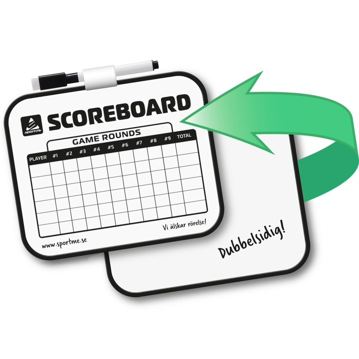 SportMe Whiteboardtavle med penn i gruppen LEKER, BARN OG BABY / Uteleker / Sport & spill hos TP E-commerce Nordic AB (D12072)