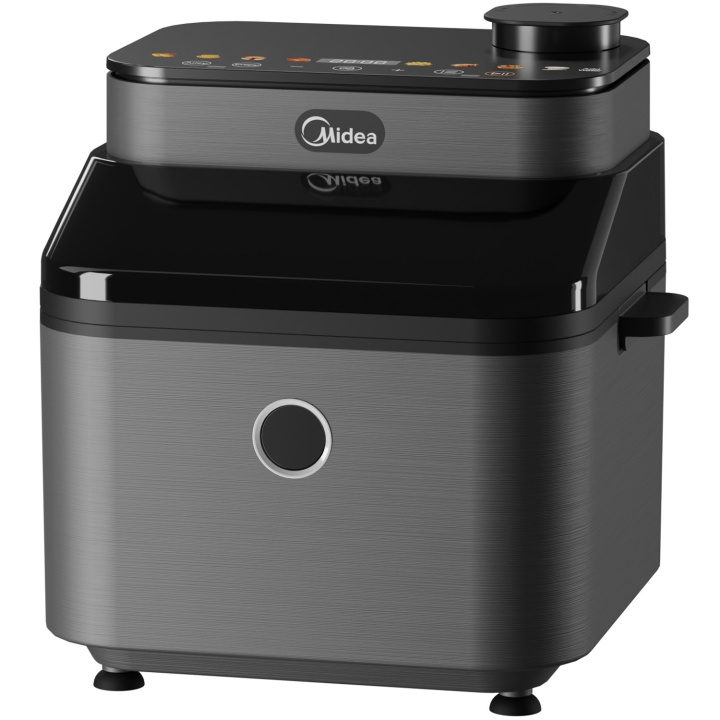 Midea Airfryer med Juicylock og vindu 7 liter i gruppen HJEM, HUS OG HAGE / Husholdningsapparater / Airfryers og frityrkokere hos TP E-commerce Nordic AB (D12075)