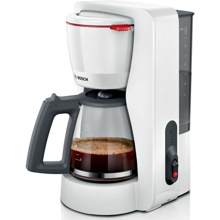 Bosch Kaffetrakter TKA2M111 Hvit 1200Watt Avtakbar tank i gruppen HJEM, HUS OG HAGE / Husholdningsapparater / Kaffe og espresso / Kaffetraktere hos TP E-commerce Nordic AB (D12119)