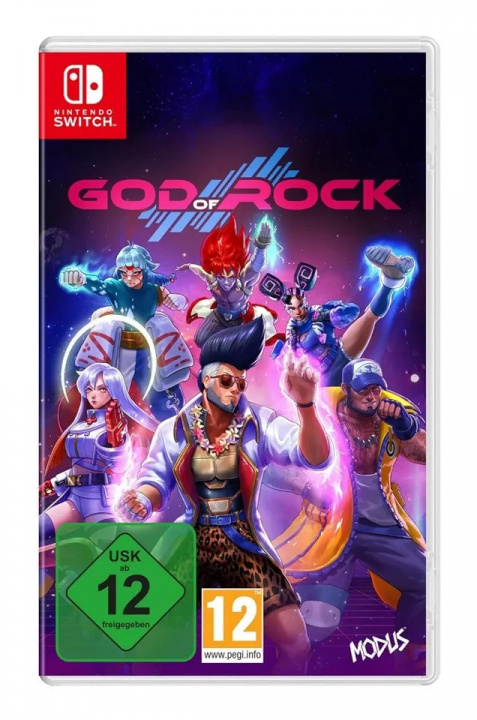 God of Rock (DE/Multi in Game) (Switch) i gruppen Elektronikk / TV-spill & tilbehør / Nintendo Switch / Spel hos TP E-commerce Nordic AB (D12156)