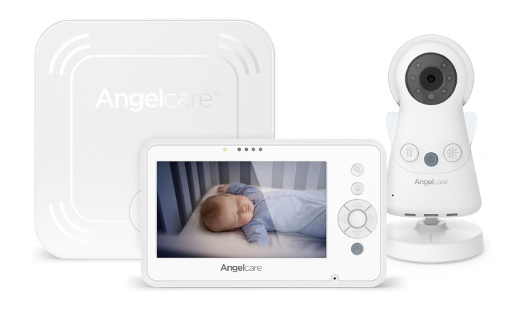 Angelcare Babybevegelsesmonitor hvit (ANAC25_EU4) i gruppen LEKER, BARN OG BABY / Sikkerhet / Babymonitorer hos TP E-commerce Nordic AB (D12176)