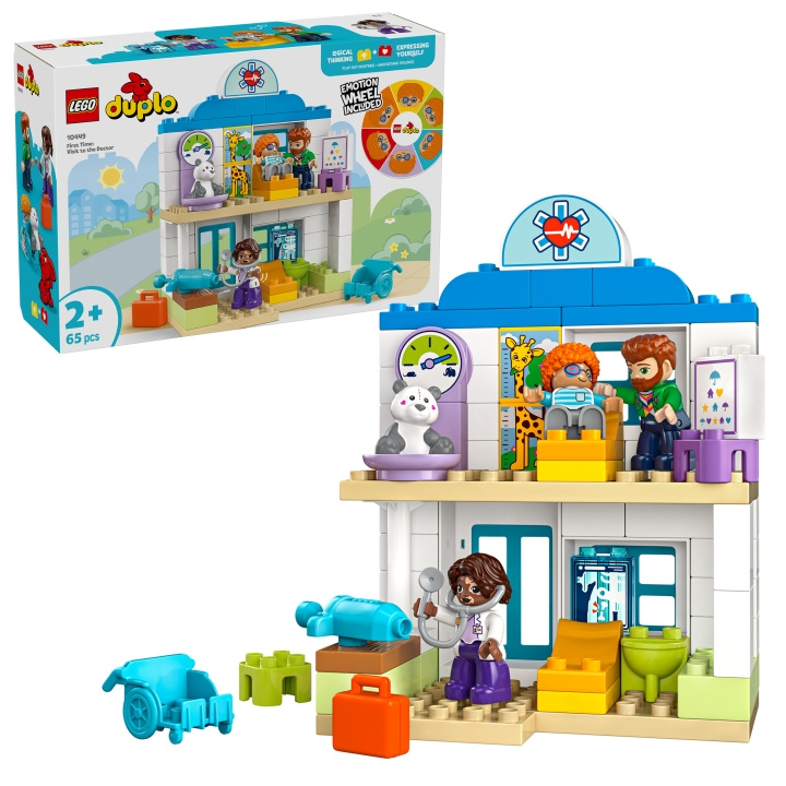 LEGO DUPLO Town - Første gang: Besøk hos legen (10449) i gruppen LEKER, BARN OG BABY / Leker / Byggeleker / Lego hos TP E-commerce Nordic AB (D12242)