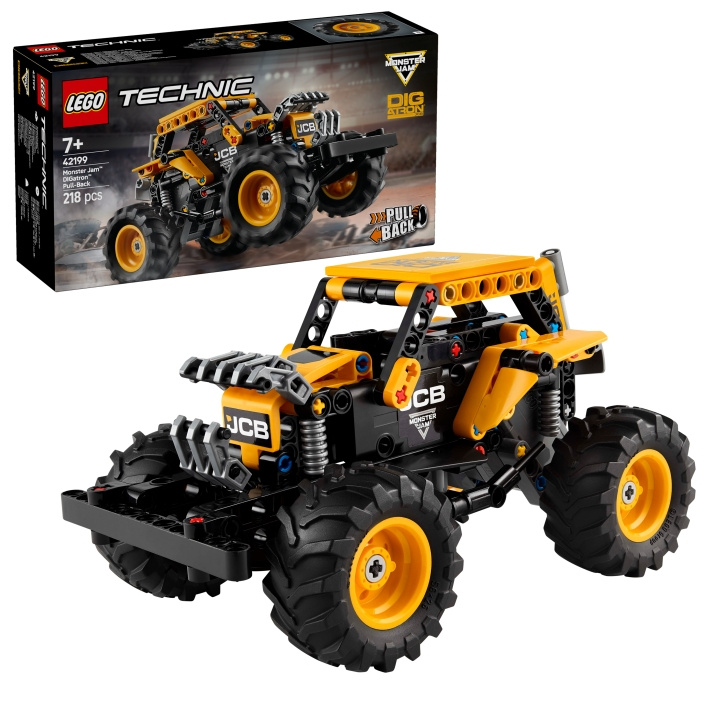 LEGO Technic - Monster Jam DIGatron Pull-Back (42199) i gruppen LEKER, BARN OG BABY / Leker / Byggeleker / Lego hos TP E-commerce Nordic AB (D12254)