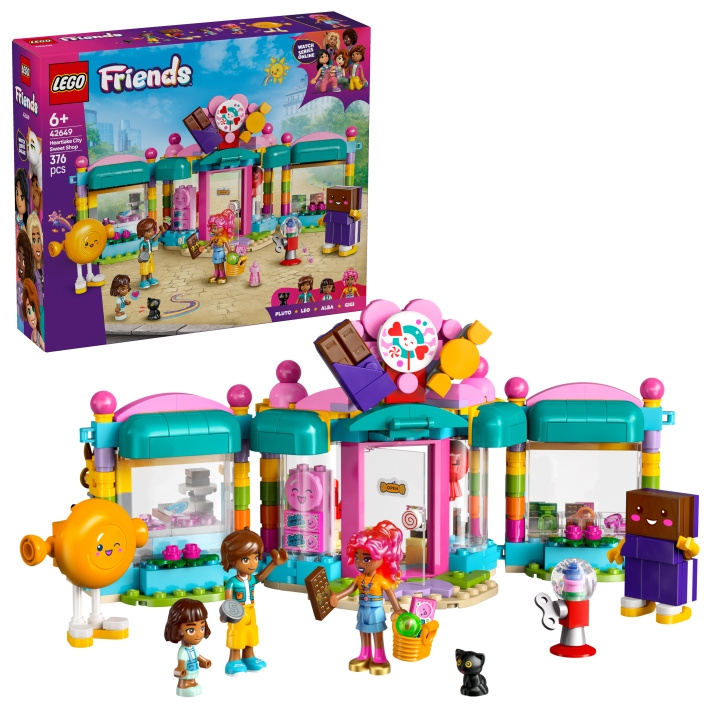 LEGO LEGO Friends - Heartlake City Sweet Shop (42649) i gruppen LEKER, BARN OG BABY / Leker / Byggeleker / Lego hos TP E-commerce Nordic AB (D12283)