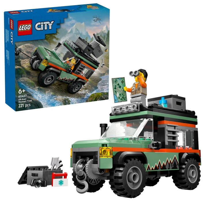 LEGO LEGO City - Off-Road 4x4 Mountain Truck (60447) i gruppen LEKER, BARN OG BABY / Leker / Byggeleker / Lego hos TP E-commerce Nordic AB (D12302)