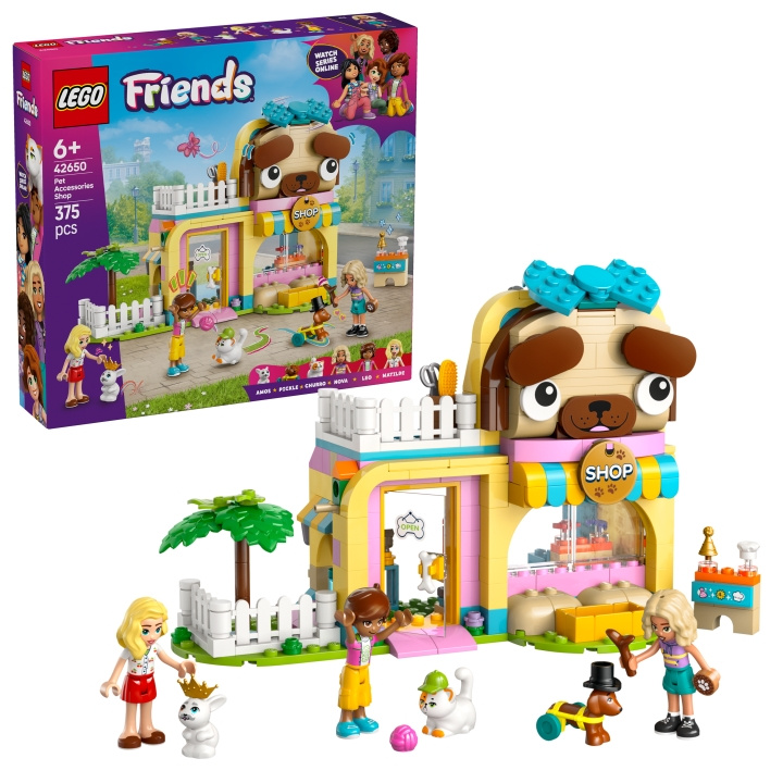 LEGO LEGO Friends - butikk for kjæledyrtilbehør (42650) i gruppen LEKER, BARN OG BABY / Leker / Byggeleker / Lego hos TP E-commerce Nordic AB (D12310)