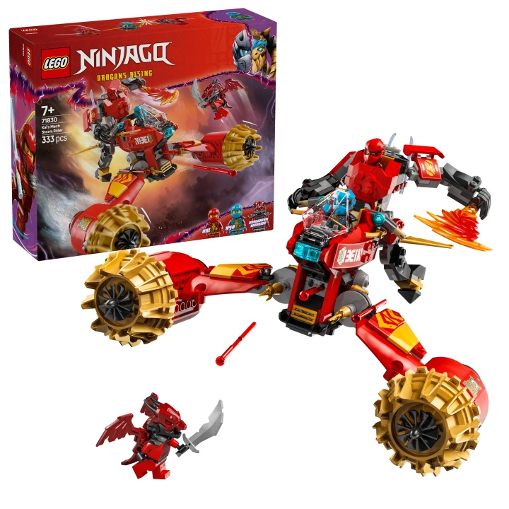 LEGO Ninjago - Kais Mech Stormrytter (71830) i gruppen LEKER, BARN OG BABY / Leker / Figurer, miniatyrer og tilbehør hos TP E-commerce Nordic AB (D12314)