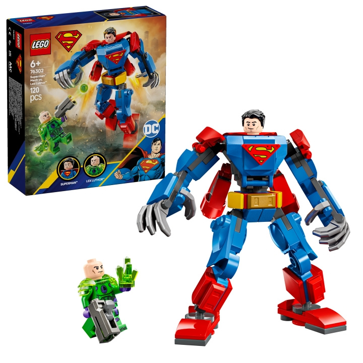LEGO Superhelter - Superman™ Mech vs. Lex Luthor™ (76302) i gruppen LEKER, BARN OG BABY / Leker / Byggeleker / Lego hos TP E-commerce Nordic AB (D12322)