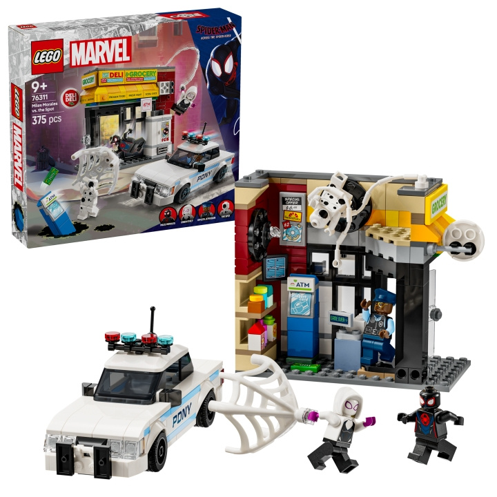 LEGO Superhelter - Spider-Verse: Miles Morales vs. The Spot (76311) i gruppen LEKER, BARN OG BABY / Leker / Byggeleker / Lego hos TP E-commerce Nordic AB (D12324)