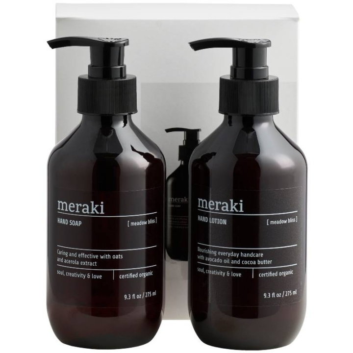 Meraki Meadow Bliss gaveeske med håndsåpe (309770408) i gruppen HELSE OG SKJØNNHET / Hudpleie / Kroppspleie / Duftsåpe hos TP E-commerce Nordic AB (D12353)