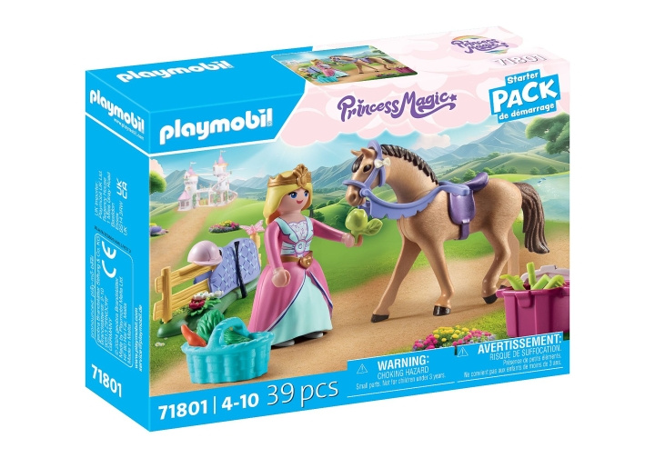 Playmobil Startpakke Prinsesse med hest (71801) i gruppen LEKER, BARN OG BABY / Leker / Lekesett hos TP E-commerce Nordic AB (D12362)