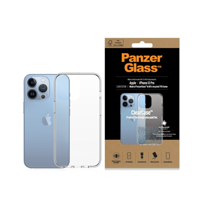 PanzerGlass ClearCase iPhone 13 Pro - gjennomsiktig i gruppen SMARTTELEFON & NETTBRETT / Mobilbeskyttelse / Apple / iPhone 13 Pro hos TP E-commerce Nordic AB (D12554)