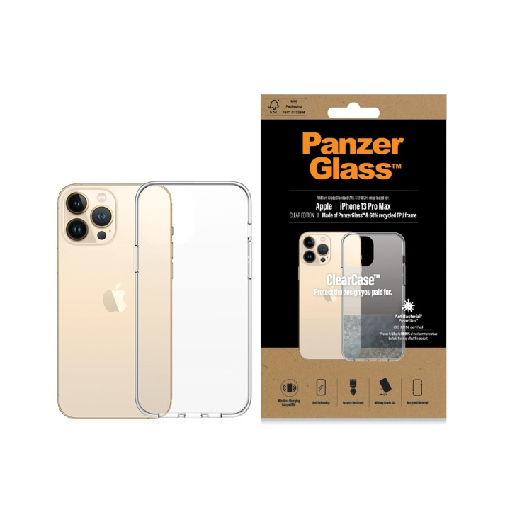 PanzerGlass - ClearCase iPhone 13 Pro Max - gjennomsiktig i gruppen SMARTTELEFON & NETTBRETT / Mobilbeskyttelse / Apple / iPhone 13 Pro Max hos TP E-commerce Nordic AB (D12556)