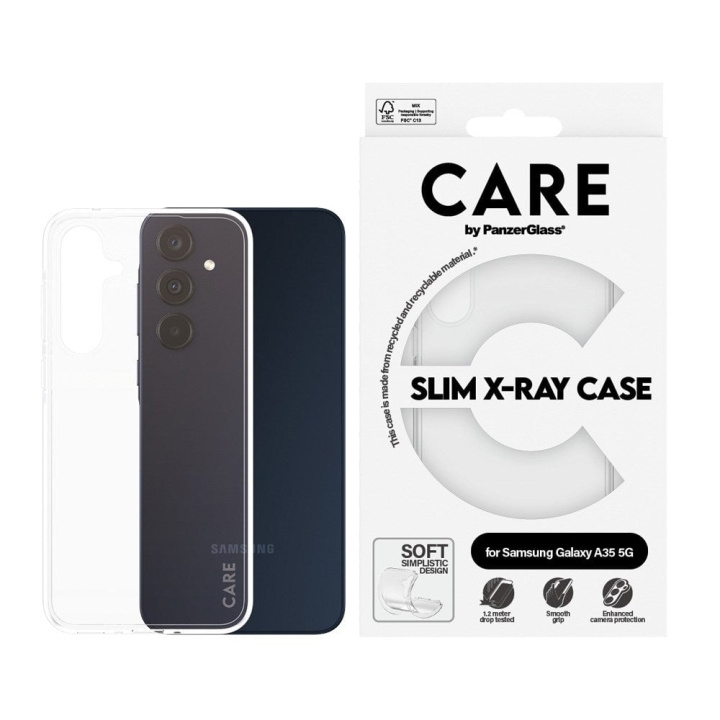 CARE by PanzerGlass - Etui - Samsung A35 5G i gruppen SMARTTELEFON & NETTBRETT / Mobilbeskyttelse / Samsung hos TP E-commerce Nordic AB (D12582)